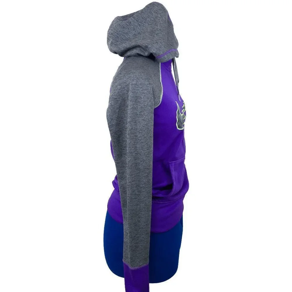 Nike Therma-Fit XS Purple Pullover Hoodie Sweatshirt